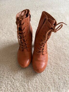 Crown Vintage Leather Boots
